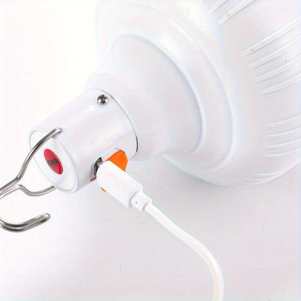 2pcs Smart Rechargeable USB LED Motion Sensor Bulbs, 3 Lighting Modes with Emergency Backup, Hanging Hook for Home & Camping 2pcs — image 5