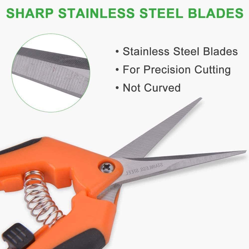 Blade Pruning Cut Shrub Tool Plant Horticulture Leaf Trimmer Shear Scissor Pruner Garden Fruit Flower Orchard — image 3