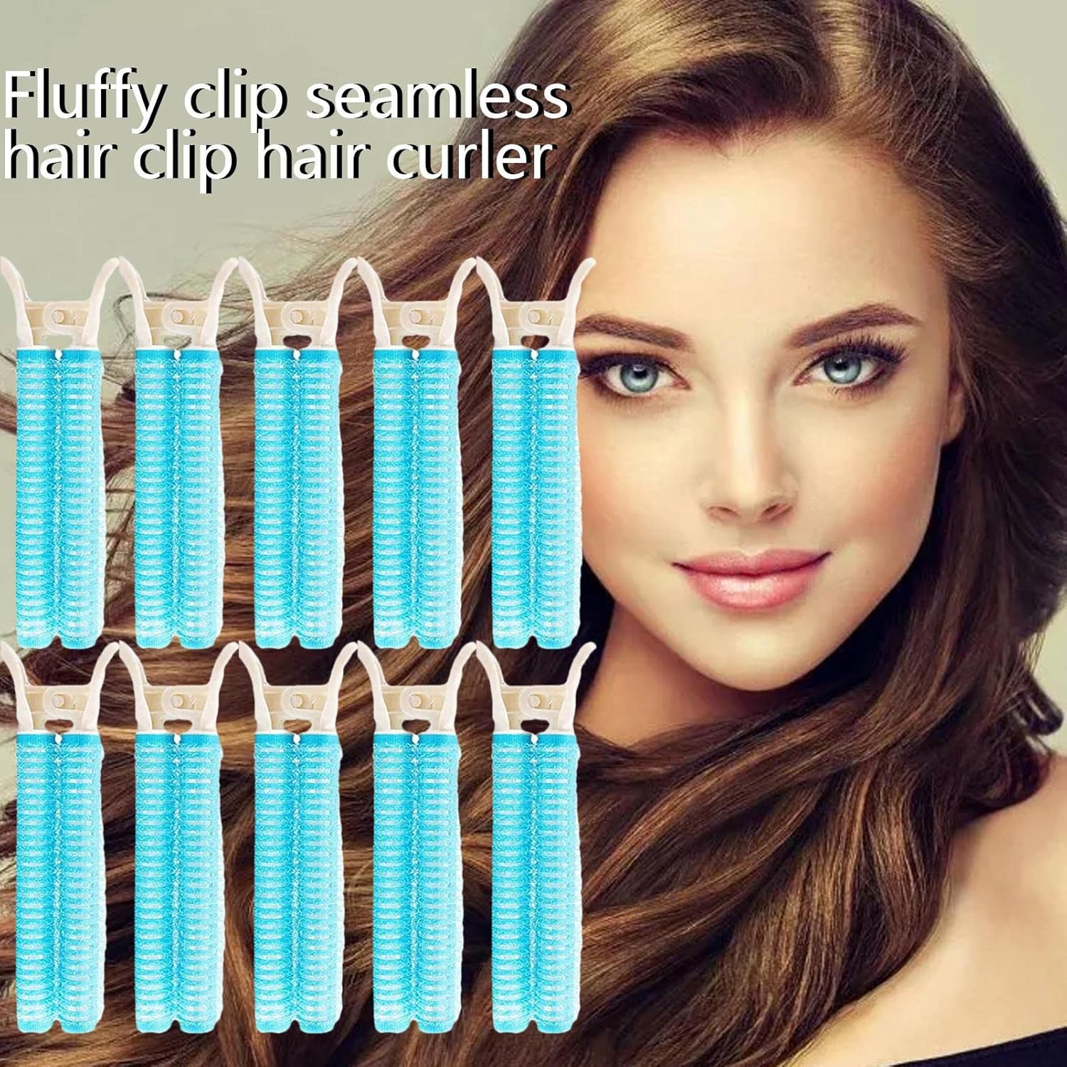 Volumizing Hair Root Clips - Set of 10 Magic Clips for Hair Volume - Hair Root Fluffy Hair Clip Head Seamless Hair Clip Curling Barrel — image 6