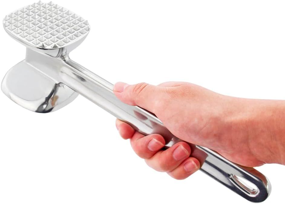 1 Piece Meat Tenderizer Hammer Dual Sided Mallet with Grip Handle โ image 4
