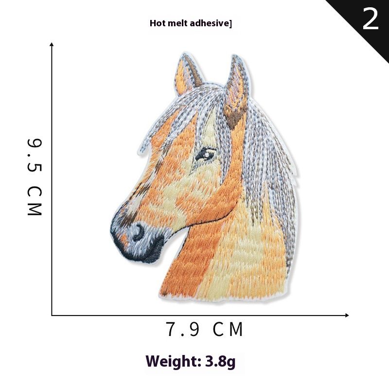 Iron On Patches Embroidered Patches Sequin Applique for Clothes Dress Hat Jeans DIY Accessories for Girl-3pcs — image 5