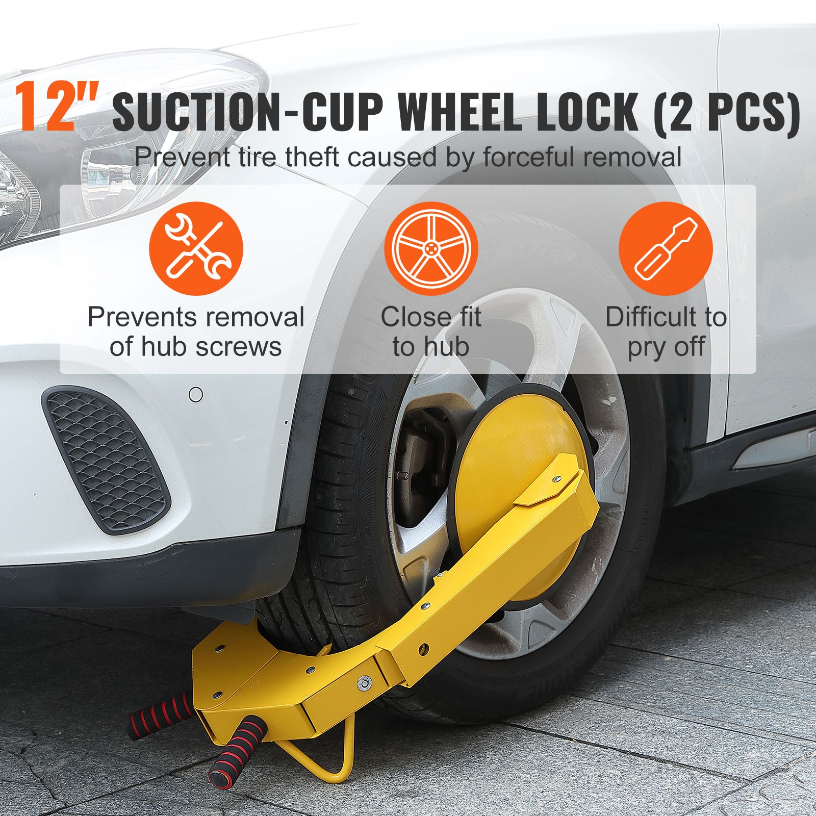 Heavy-Duty Anti Theft Tire Lock — image 2