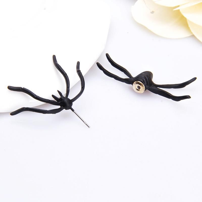 Halloween Earring Black Spider, 1 pc — image 3
