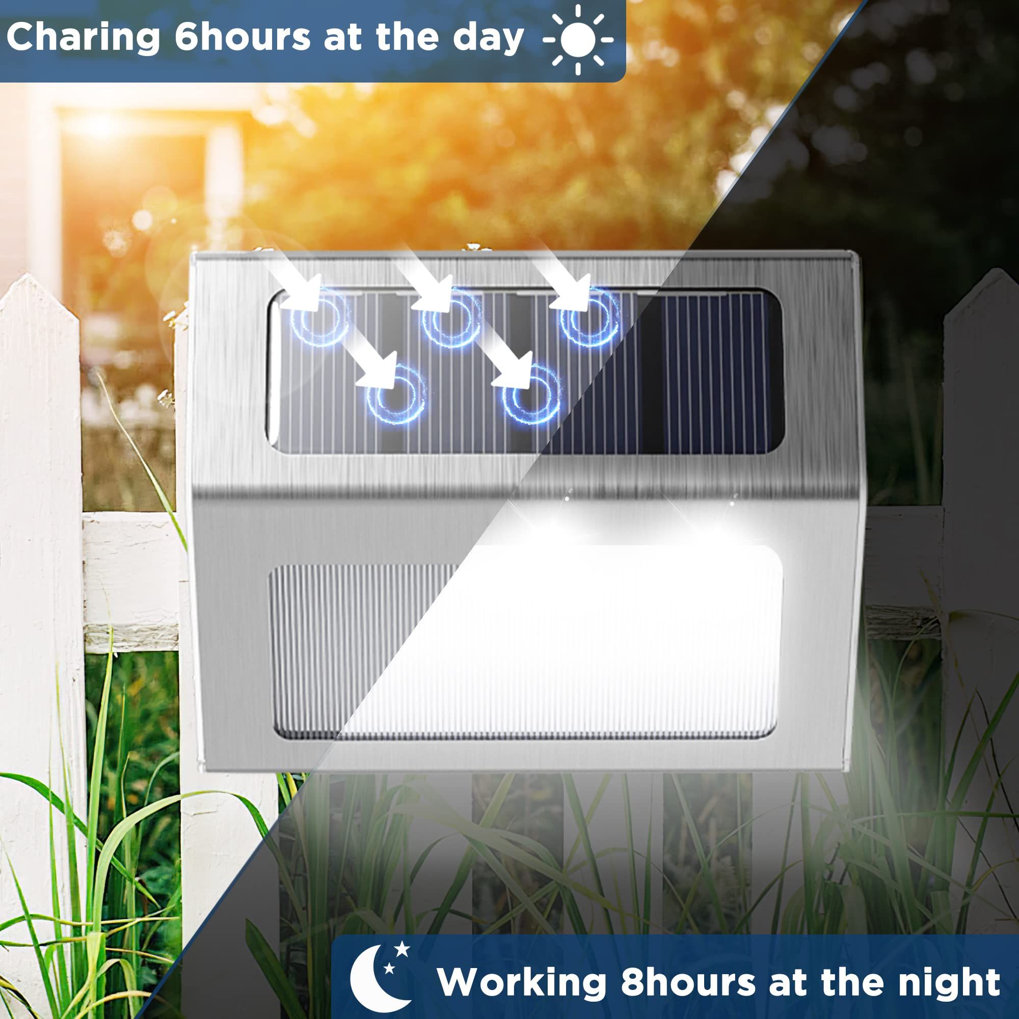 12pc Solar Lights for Outside — image 3