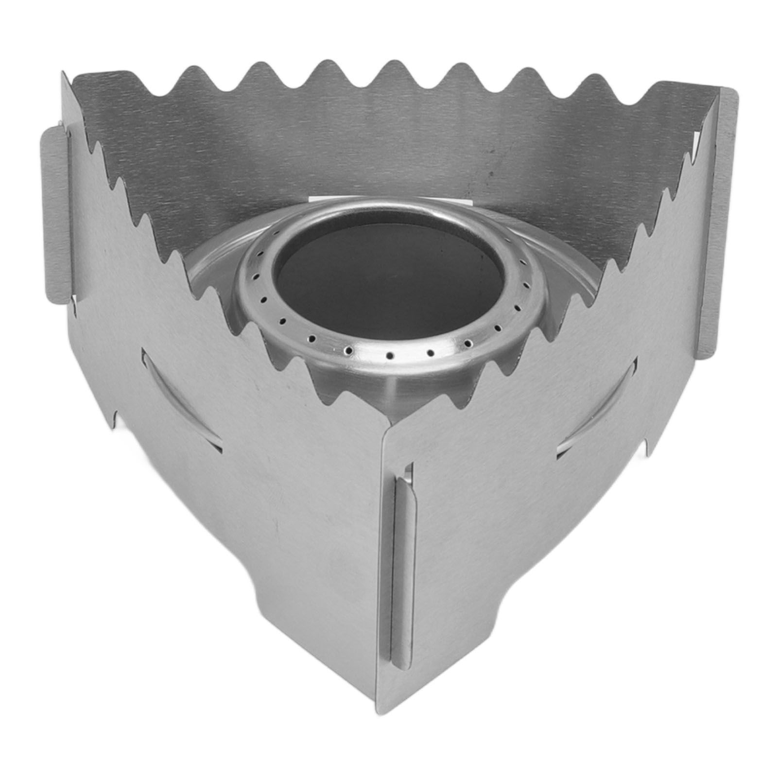 Outdoor Portable Camping Stove Stainless Steel Mini Backpacking Stove for Camping Hiking Backpacking BBQ B โ image 5