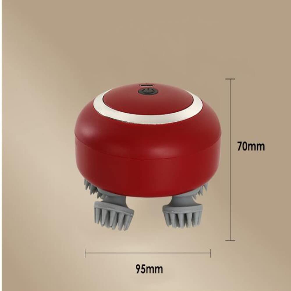 Electric Head Massager A Hand-held Portable Head Massager for Hair Care and Head Relaxation Provides a Pressure Relief Massager — image 2