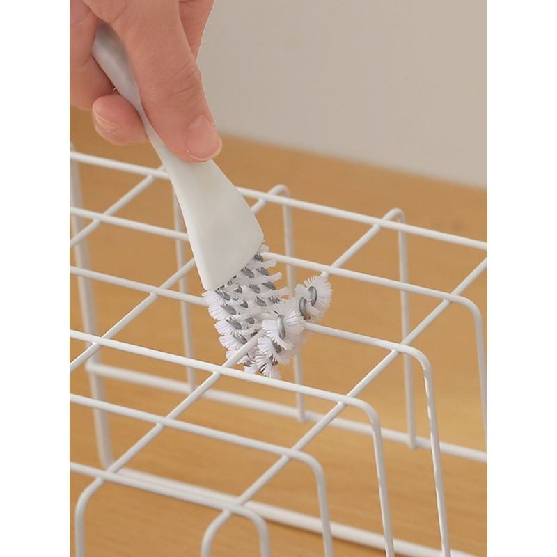 Long Handle BBQ Grill Cleaning Brush Stiff Bristle Barbecue Grid Cleaner Scraper Tool for Outdoor Grill — image 4