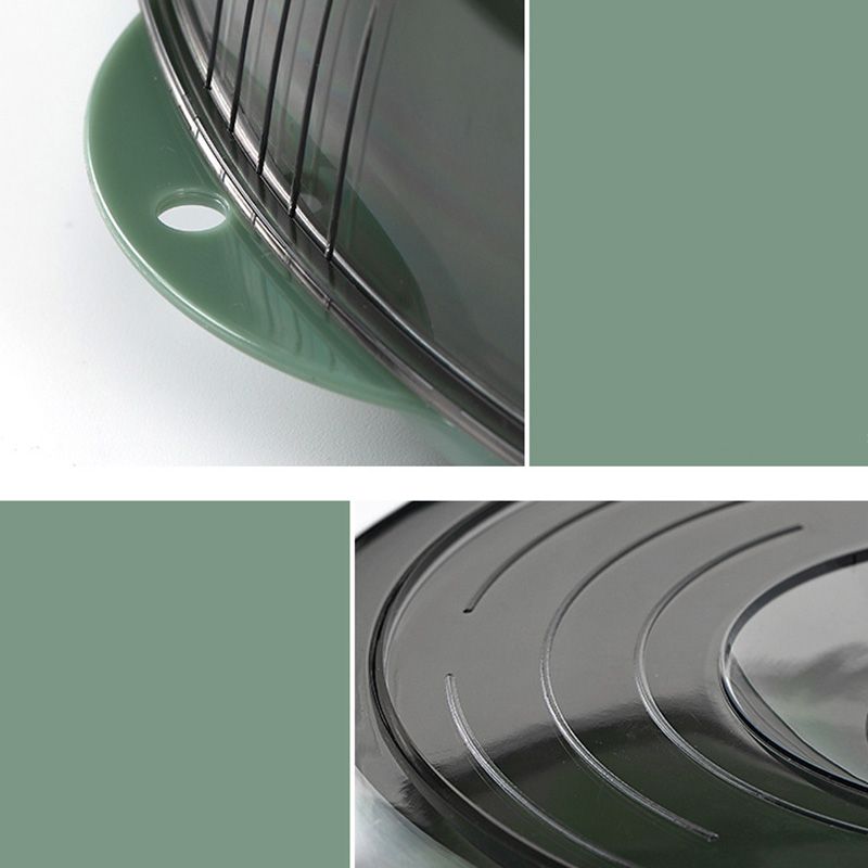 Dish Cover PET Heat Insulation Storage Transparent Dustproof for Home Picnic Cooking Green โ image 5