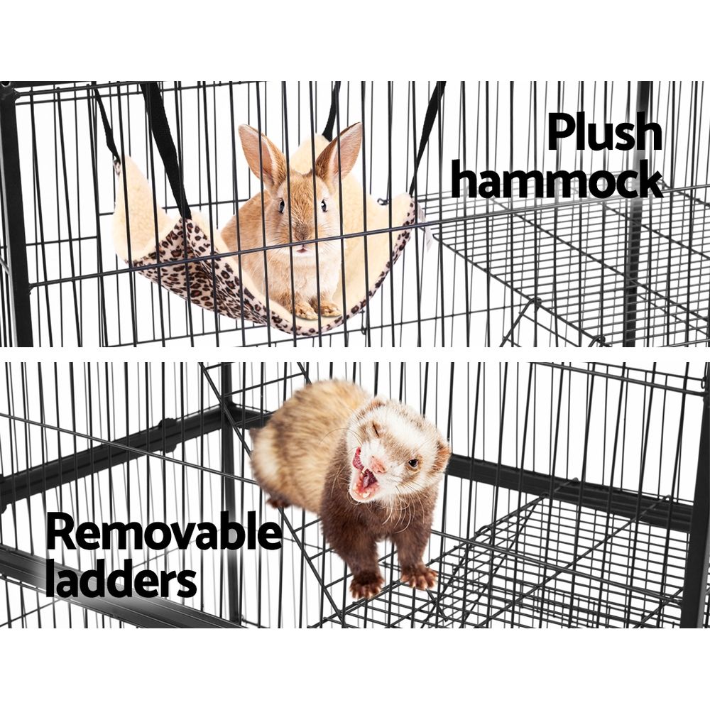 i.Pet Rabbit Cage 142cm Hutch 4 Level Bird Guinea Pig Ferret — image 5