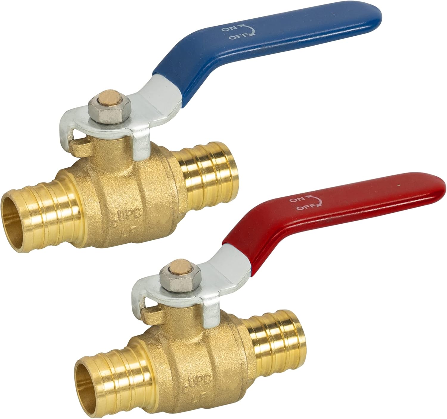 1/2 Inch Pex Full Port Shut Off Ball Valve + 3/4 Inch Pex Full Port Shut Off Ball Valve Hot and Cold — image 6