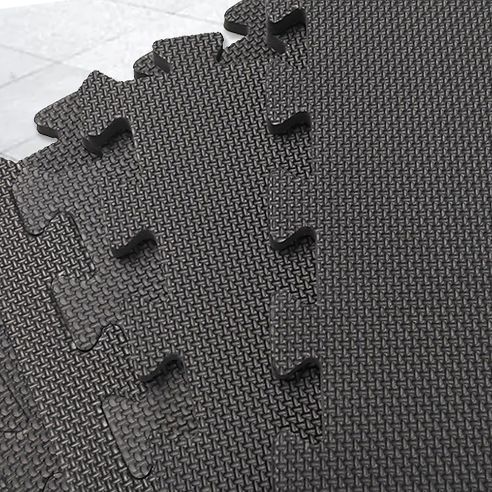 4 Tiles EVA Interlocking Gym Floor Mats – Home Fitness Puzzle Exercise Mat Set — image 6