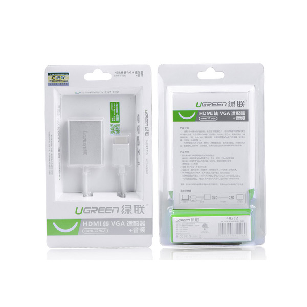 UGREEN HDMI to VGA & 3.5MM Audio / Mirco USB converter (40212) โ image 3