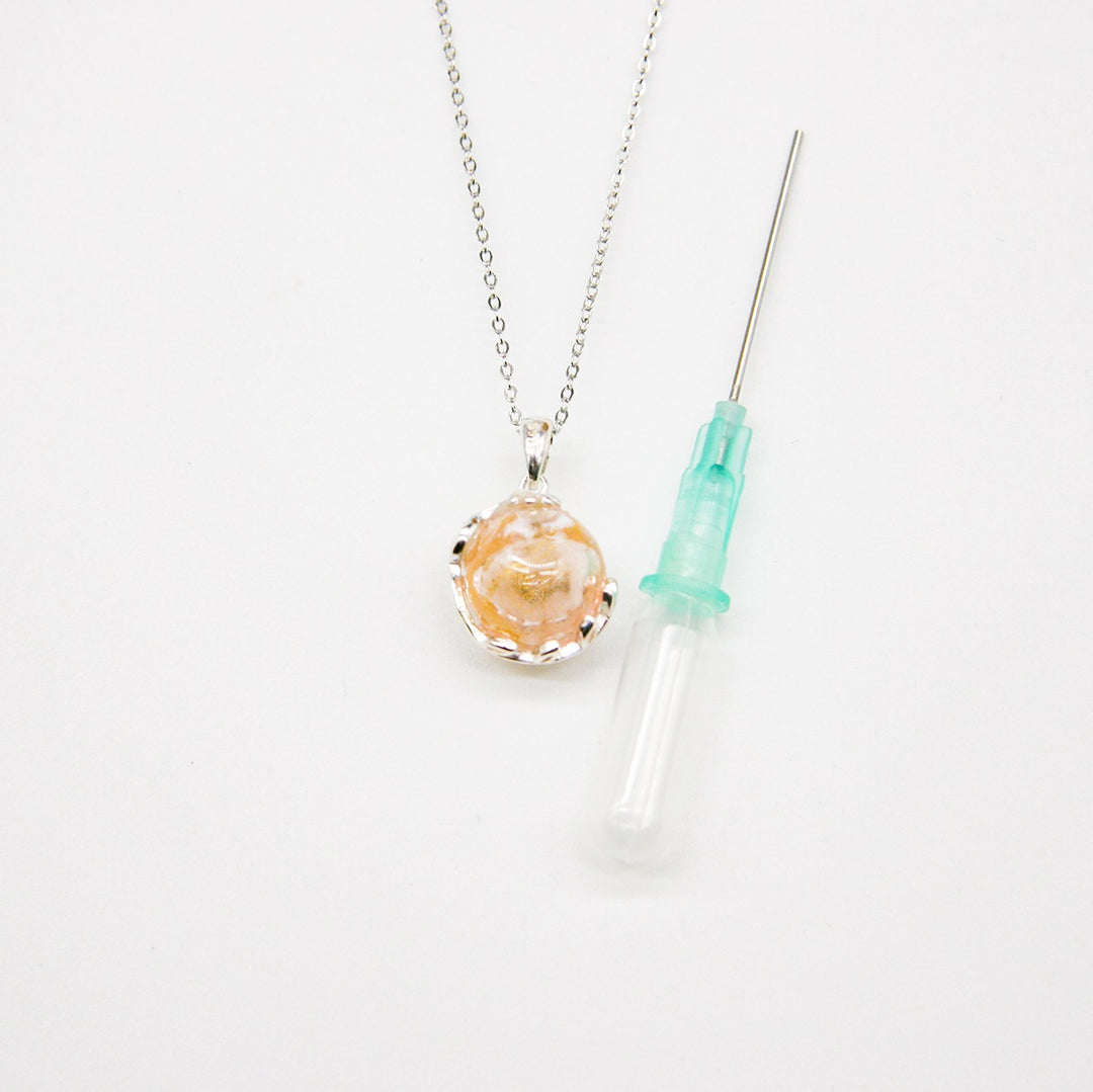 Gift Box - Aroma Necklace White Gold - Planet Nebula Nova (Pink) + Purify Oil Blend โ image 5