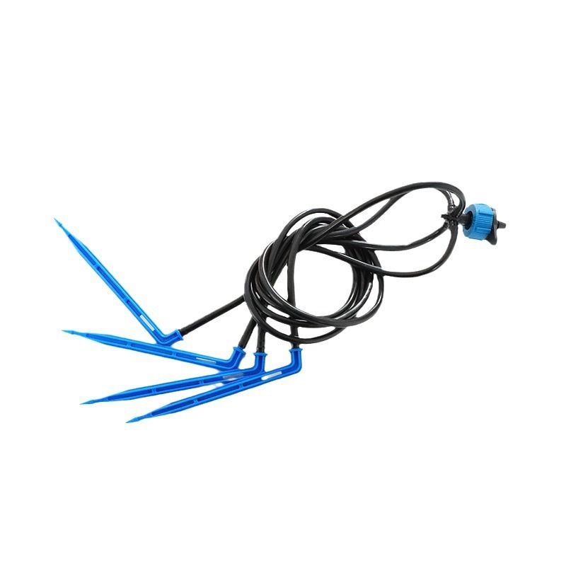 Drip Irrigation Kit for Garden and Patio with 4 Paths and 8L Automatic for Potted Plants and Green Plastic Lawn for Indoor and Outdoor Use — image 2