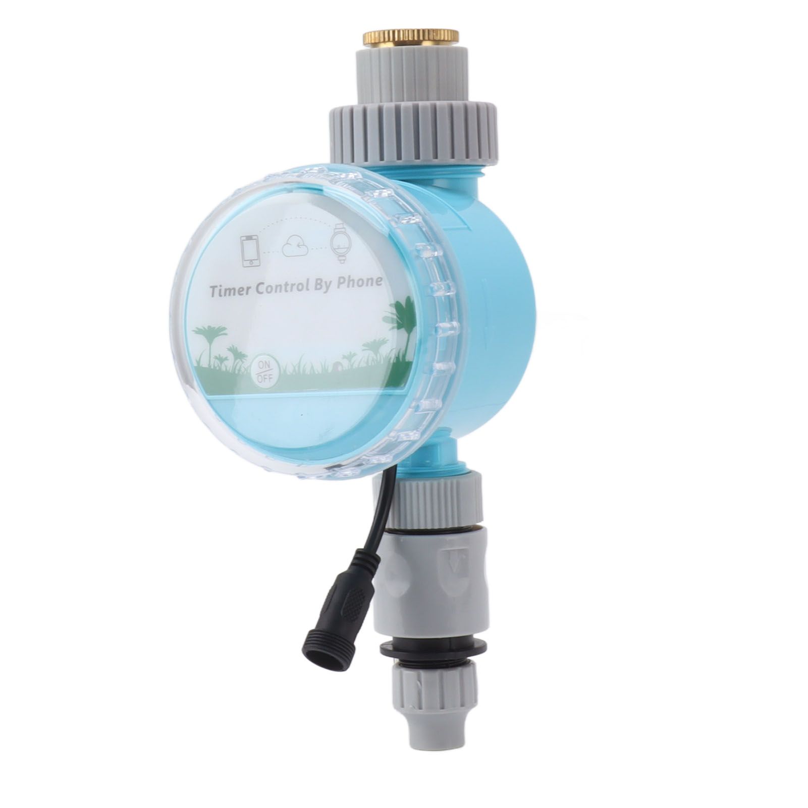 Sprinkler Timer Plastic WiFi and Bluetooth Control IP68 Garden Irrigation Timer for Garden Farm Park — image 3