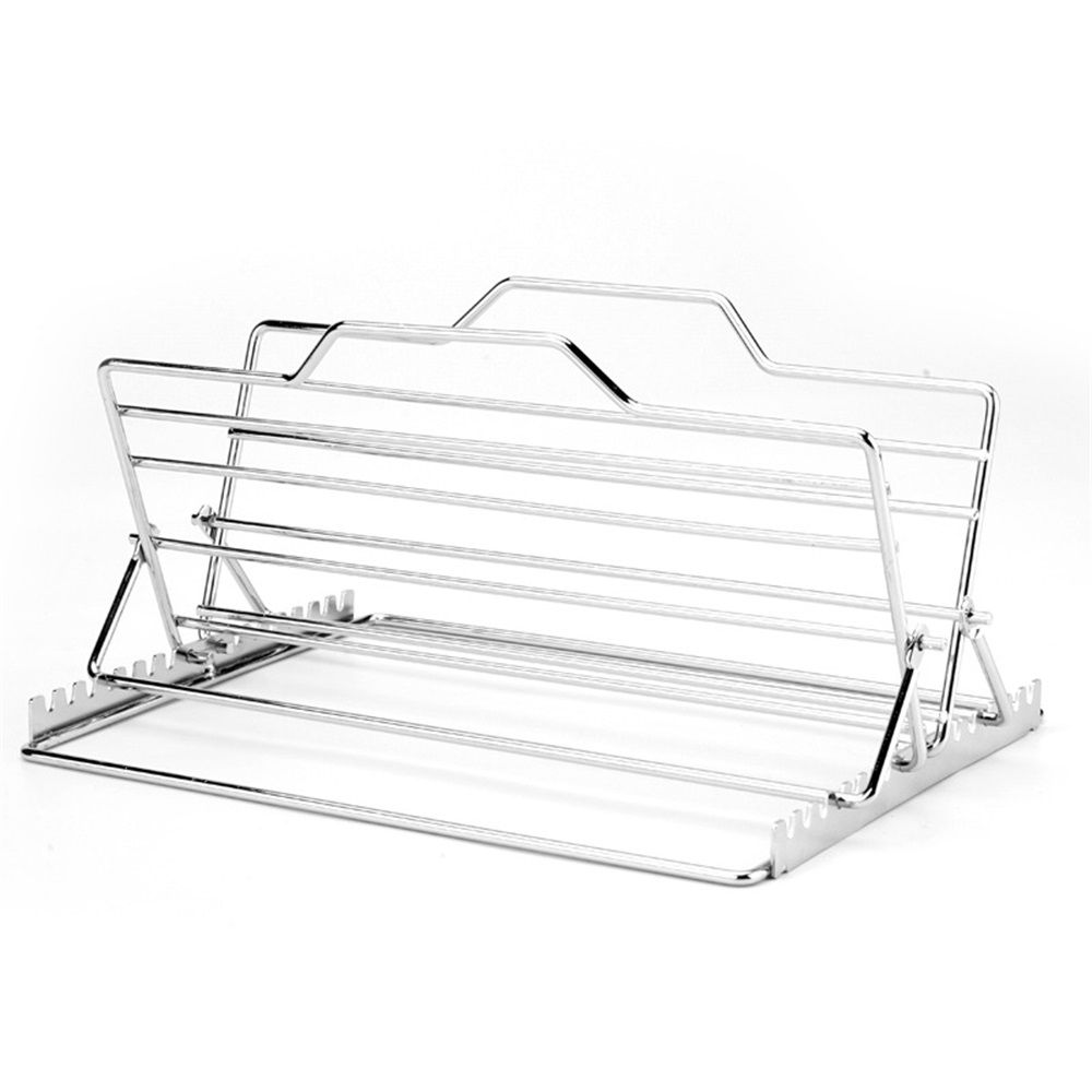 Adjustable Roasting Rack for 27.6 * 26.2 * 1.8cm, Stainless Steel Turkey Rack Insert - Fits Oven, Smoker & Grill, Dishwasher Safe Non-Stick โ image 4