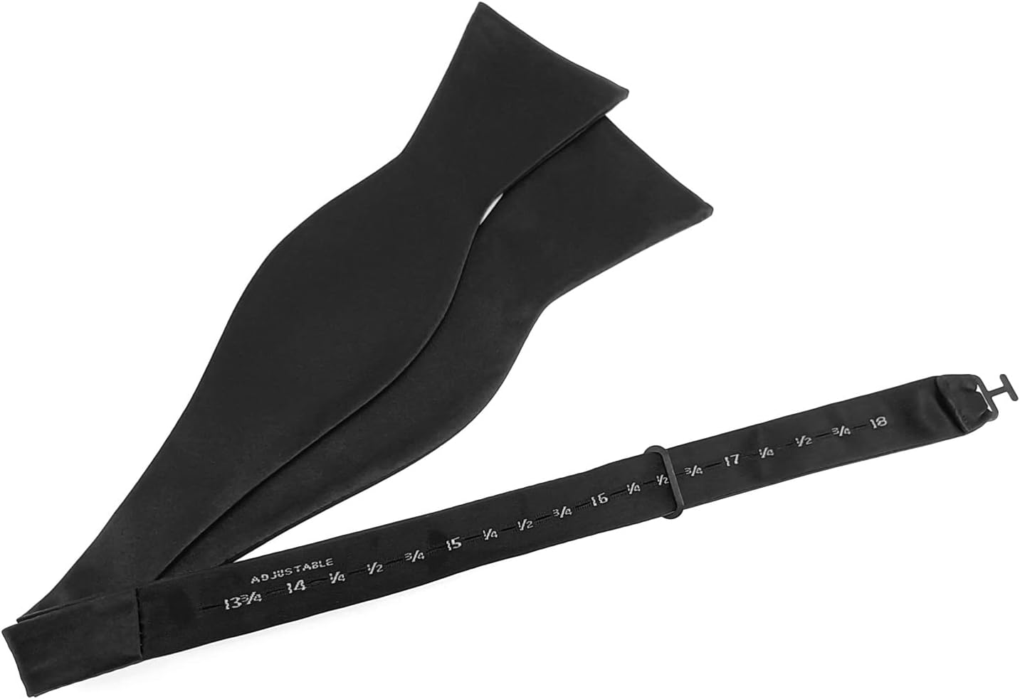 Mens Solid Bowtie Woven Self Tie Bow Ties Tuxedo & Wedding Bowties — image 3