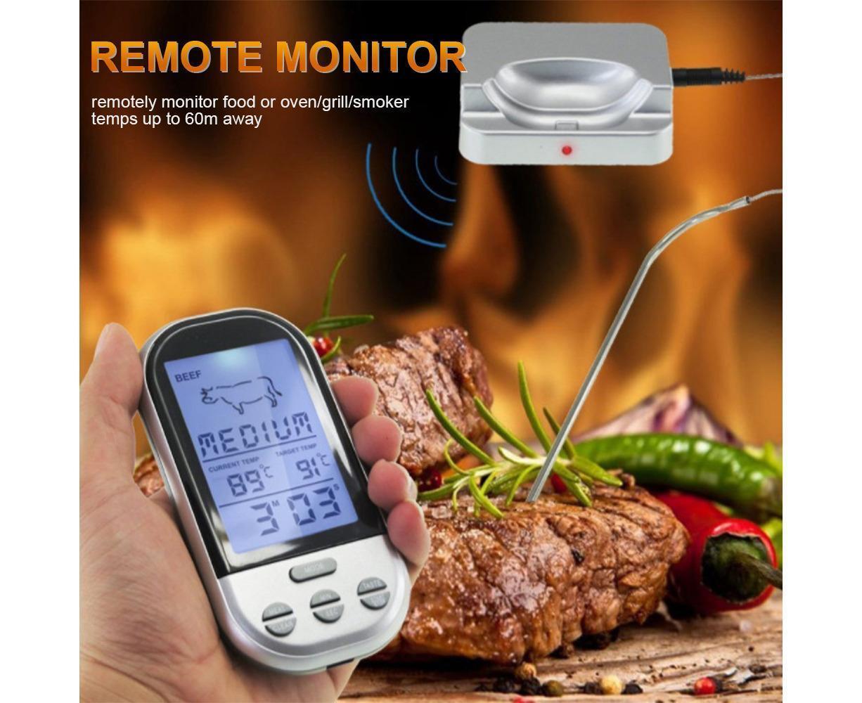 Digital Meat Thermometer - Wireless Remote - Waterproof — image 3