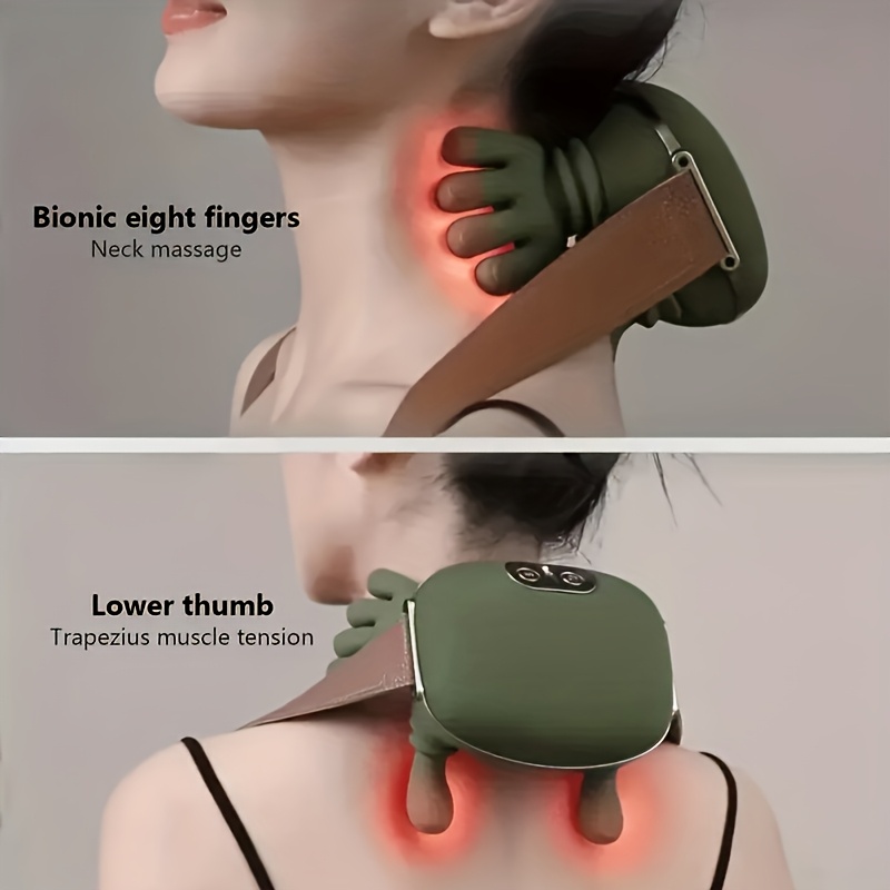 New Heating Massage Gun 1kg Lightweight Design Palm Warm Compress Multi Dimensional Massage Experience Say Goodbye to Single Vibration and Heavy Feel โ image 4