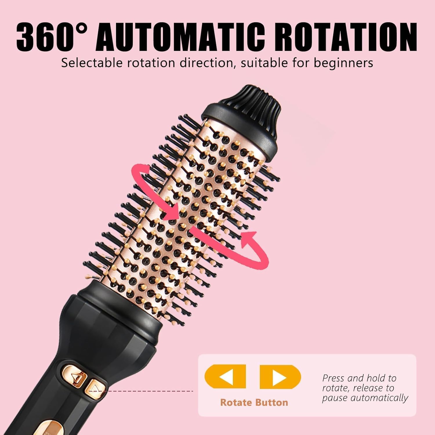 Automatic Curling Iron Hair Styler - Black — image 3