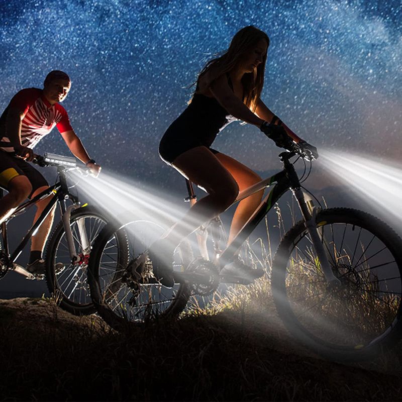 Brand new super bright aluminum alloy bicycle light - USB charging - ideal for mountain bike night rides - compatible with various types of bicycles โ image 4