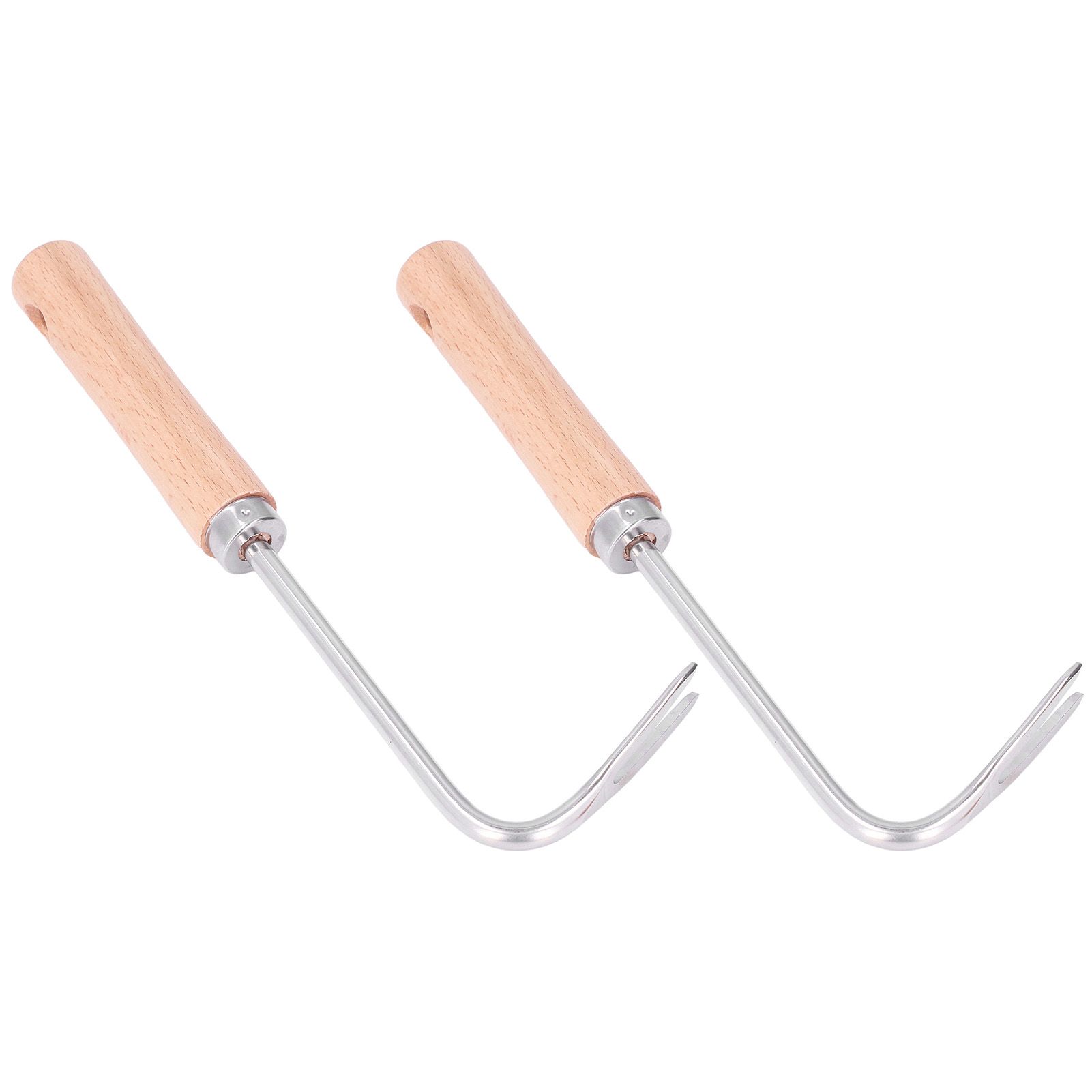 2pcs Garden Weeder Lightweight Efficient Labor Saving Ergonomic Design Small Compact Digging Supplies โ image 4