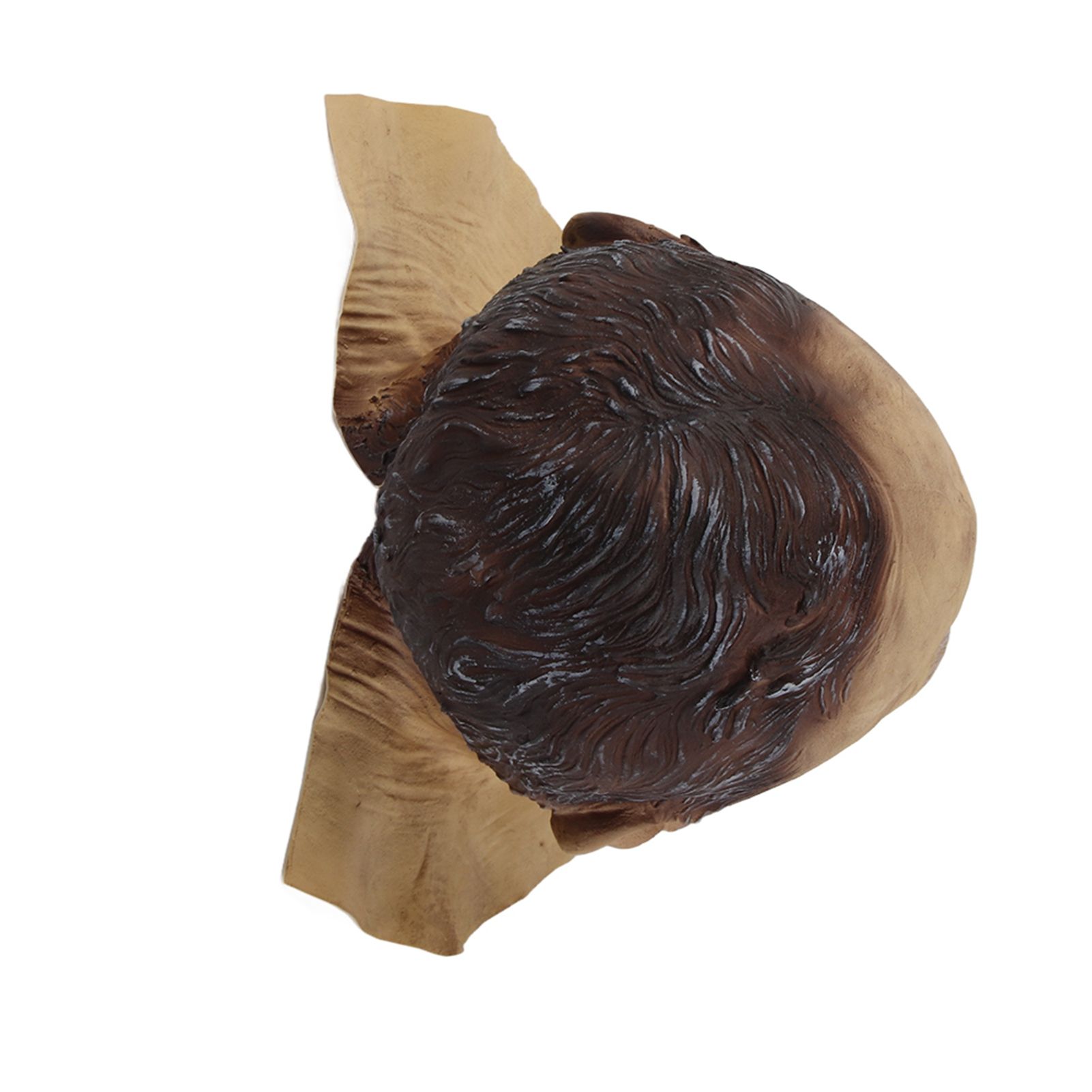Halloween Latex Old Man Face Cover Halloween Fancy Dress Head for Masquerade Realistic Headgear — image 5