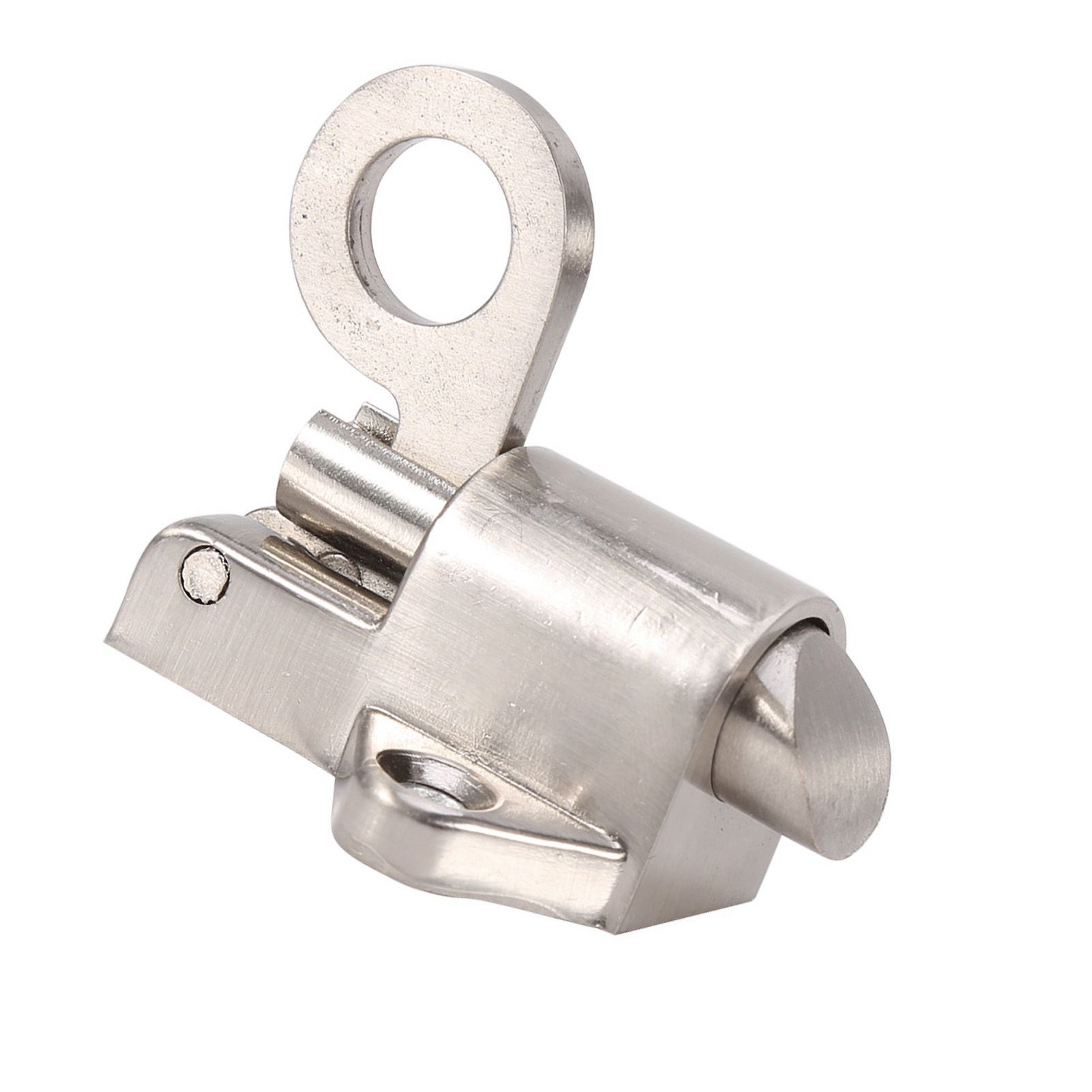 Window Gate Security Pull Ring Spring Bounce Door Bolt Aluminum Latch Lock — image 6