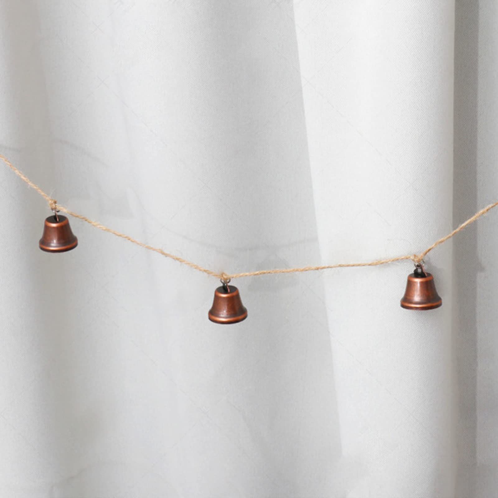 Vintage Jingle Bells Hanging String, Antique Bronze Iron Bells Decorative Hanging Bells Wind Chimes Bell Decoration Gifts for Home — image 5