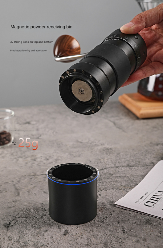 Black Premium 7-Star Manual Coffee Grinder - Portable Bean Mil(R50pro) โ image 4