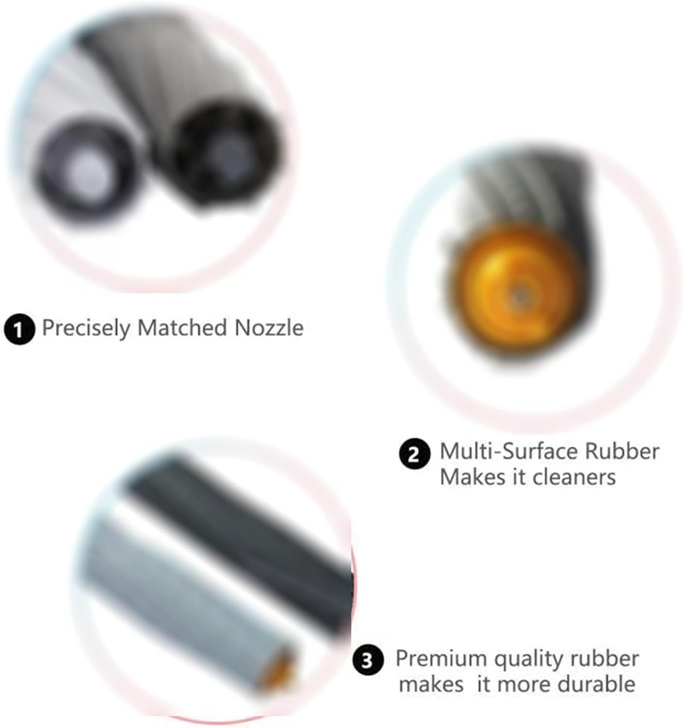 Extractor Roller Side Brushes & Hepa ilters Replenishment Kit Compatible with iRobot Roomba 800 900 Series 805 860 861 870 871 880 890 891 960 980 981 985 — image 2