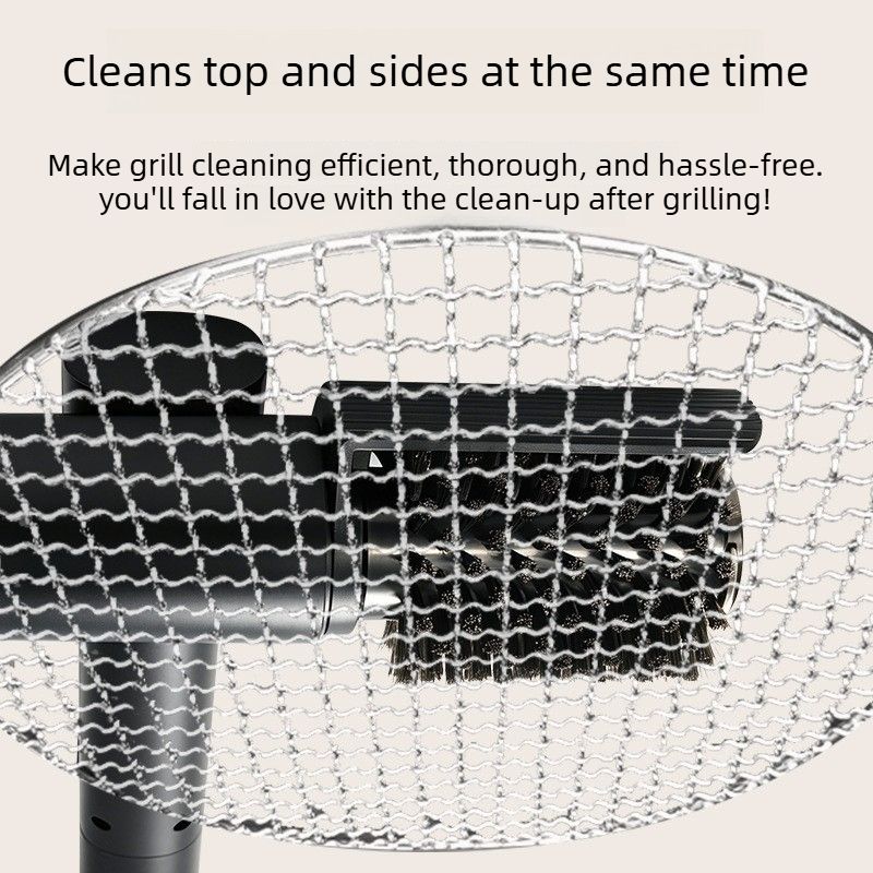 Rechargeable Electric BBQ Grill Brush Automatic Rotating Barbecue Cleaner Brush Kit — image 3
