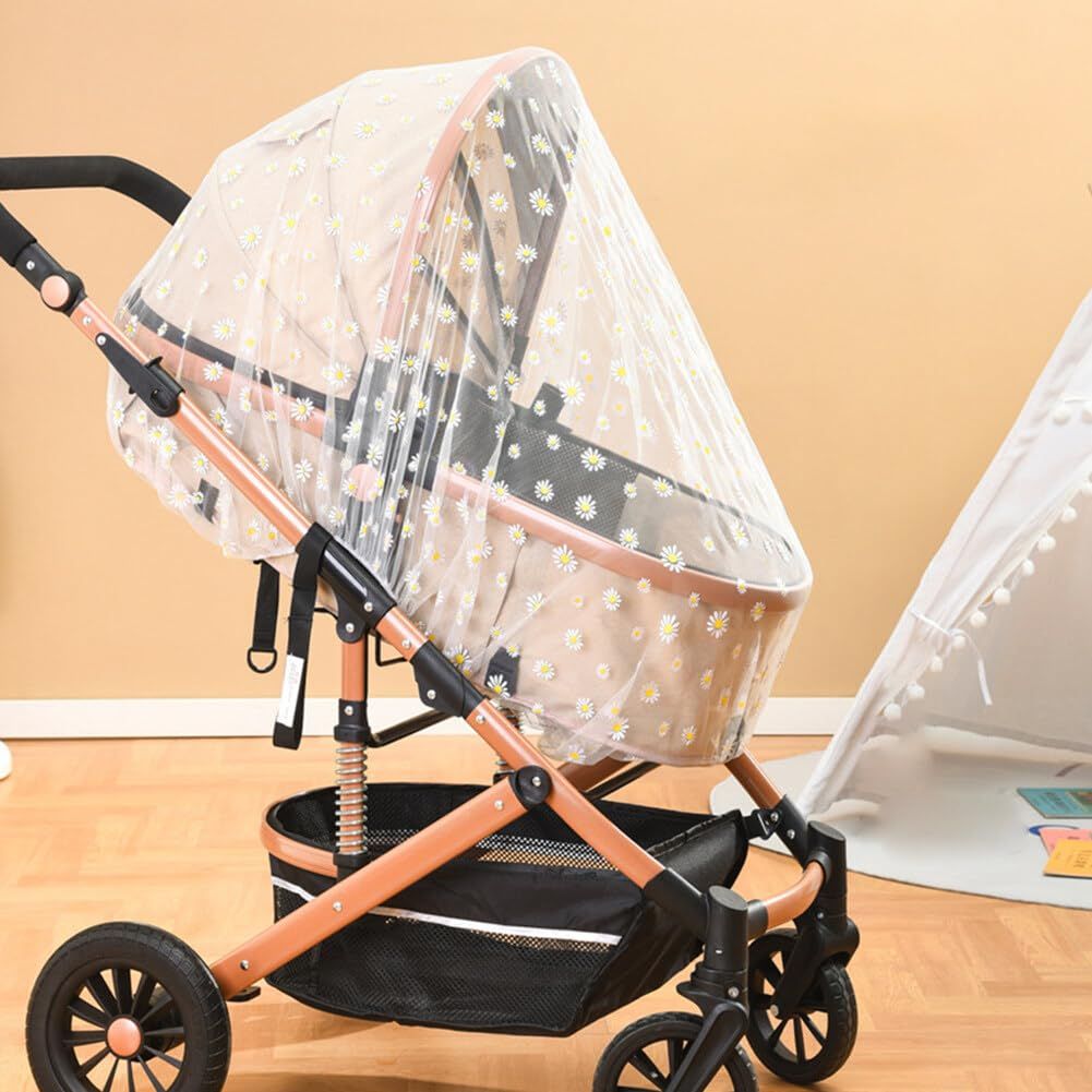 Reliable Baby Stroller Mosquito Net Baby Stroller Full Cover Mosquito Net Print Stroller Mosquito Net for Strollers โ image 5