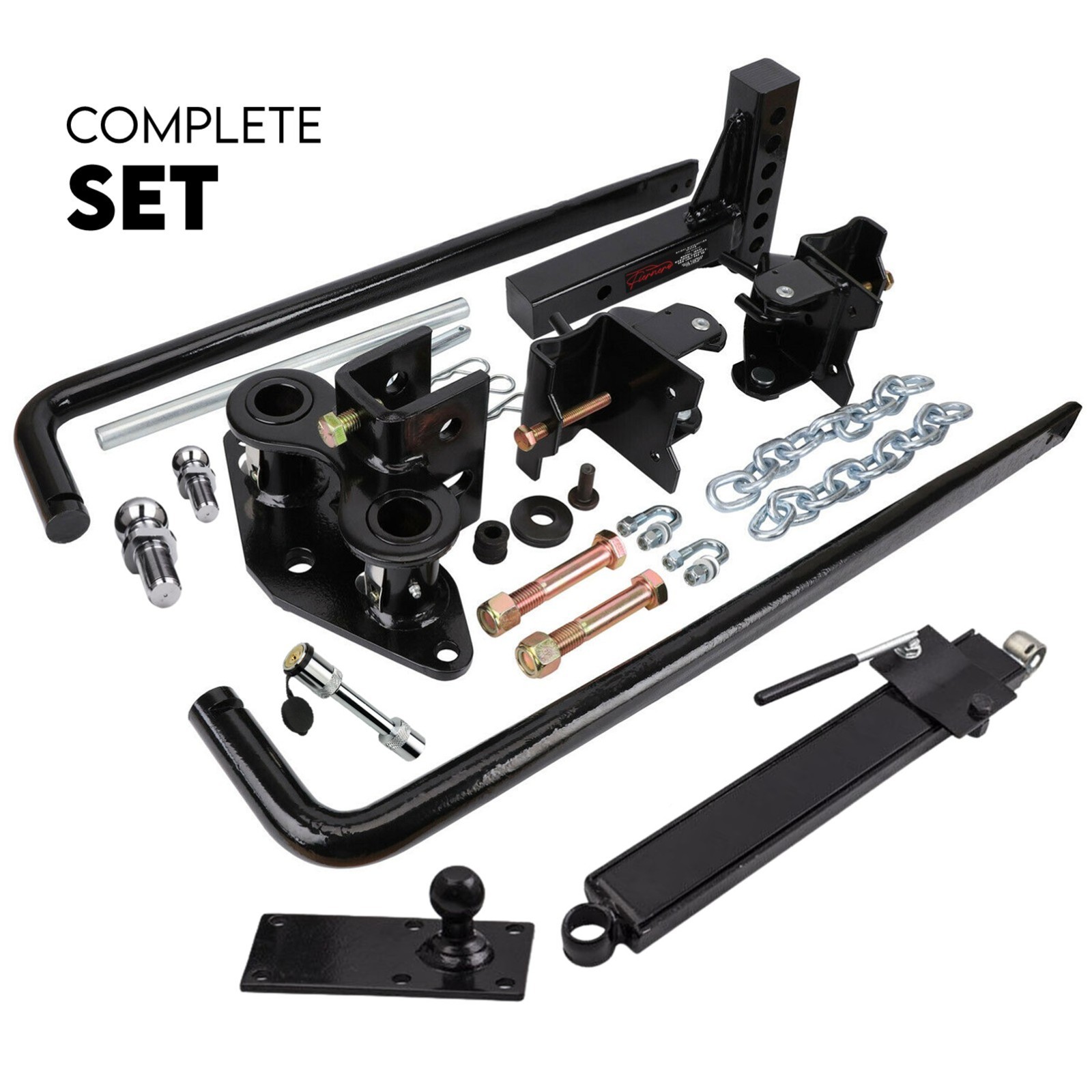 800lbs Weight Distribution Hitch System Load Leveller Caravan Anti Sway Bars — image 6