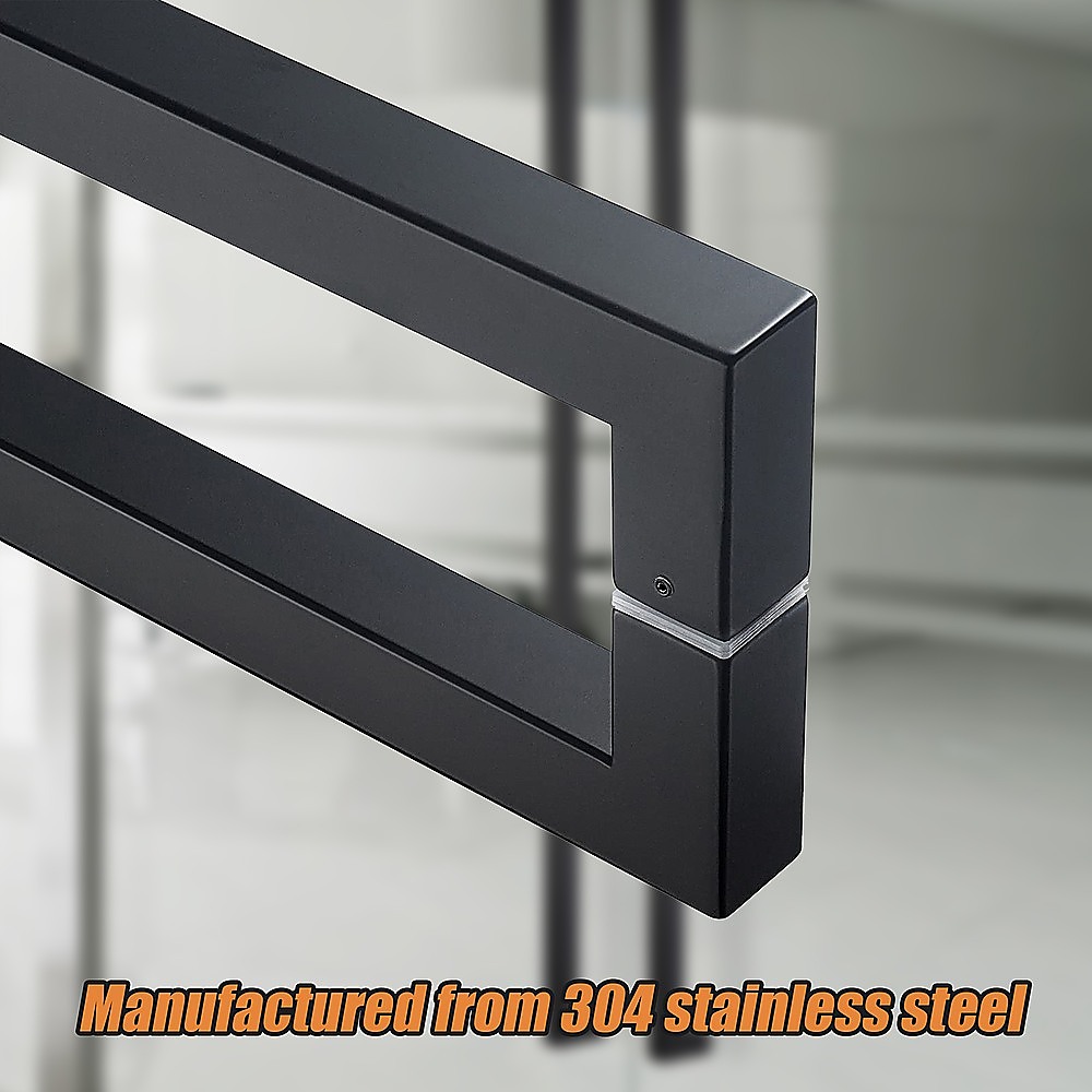 Entrance Door Pull Handle Matte Black 1200mm โ image 6