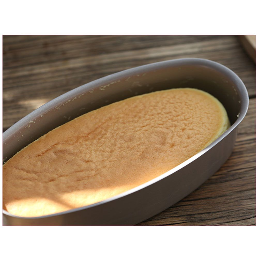 Oval Shape Nonstick Baking Tray Bread Loaf Mold Cheese Cake Tin Cake Pan Kitchen Cooking Baking Tool — image 4