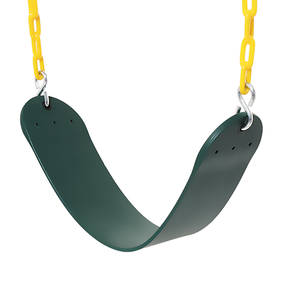 2 Pack Heavy Duty Playground Swing Seats with 66 Inch Plastic Coated Chains for Outdoor Backyard Play โ image 4