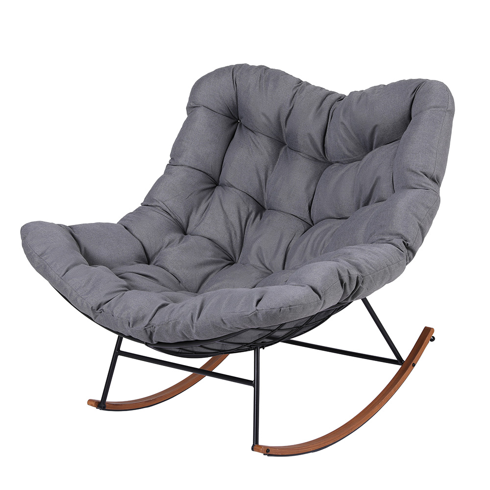 Gardeon Outdoor Rocking Chair Furniture Papasan Recliner Garden Patio Lounge Setting — image 2