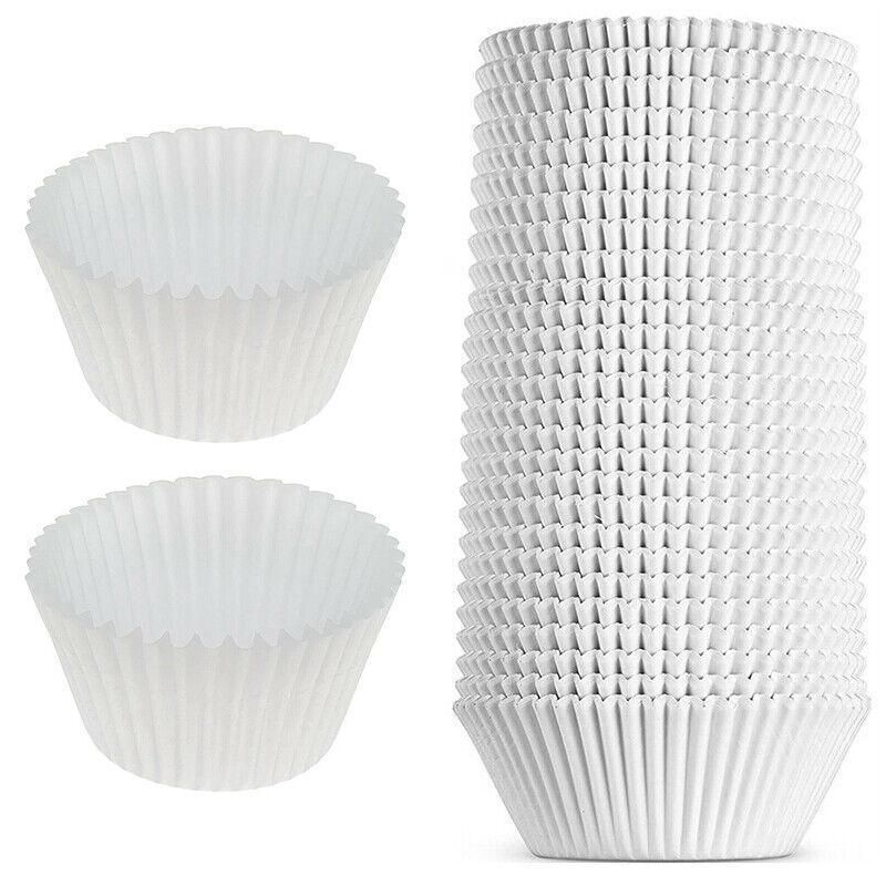 Patty Pans Muffin Cases Choc 600/Pk Cake Boards Cupcake Liners Boxes Baking Cups - 600PCS-2.5CM — image 3