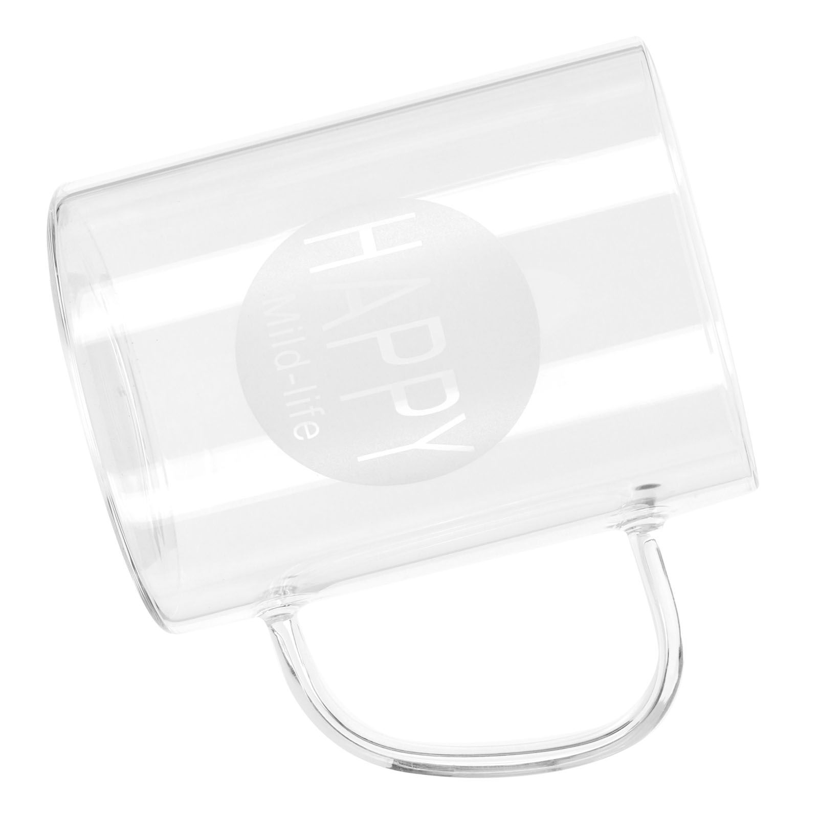 350ml Coffee Cup Transparent High Borosilicate Glass Mug with Handle for Milk Tea Beverage β image 6