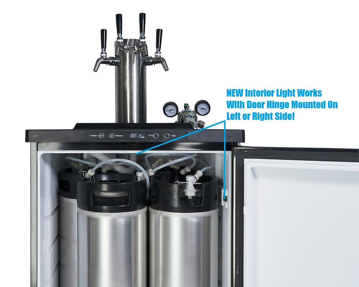 Keg King - Kegmaster Series XL Kegerator - Fastap Triple Tap โ image 6