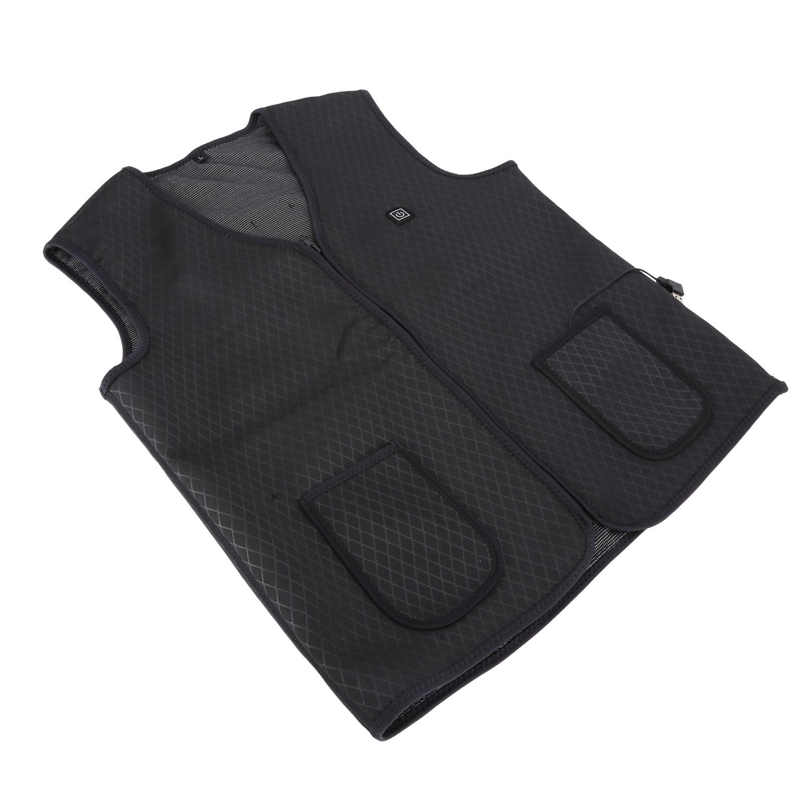 Vest Winter Heating Vest USB Three Speed Temperature Control Heating Vest Electric Heating Down Jacket โ image 2