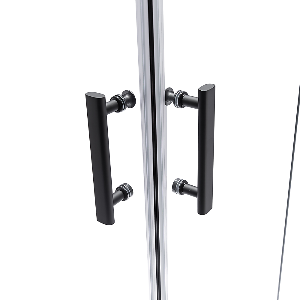 800 x 800mm Sliding Door Nano Safety Glass Shower Screen By Della Francesca — image 5