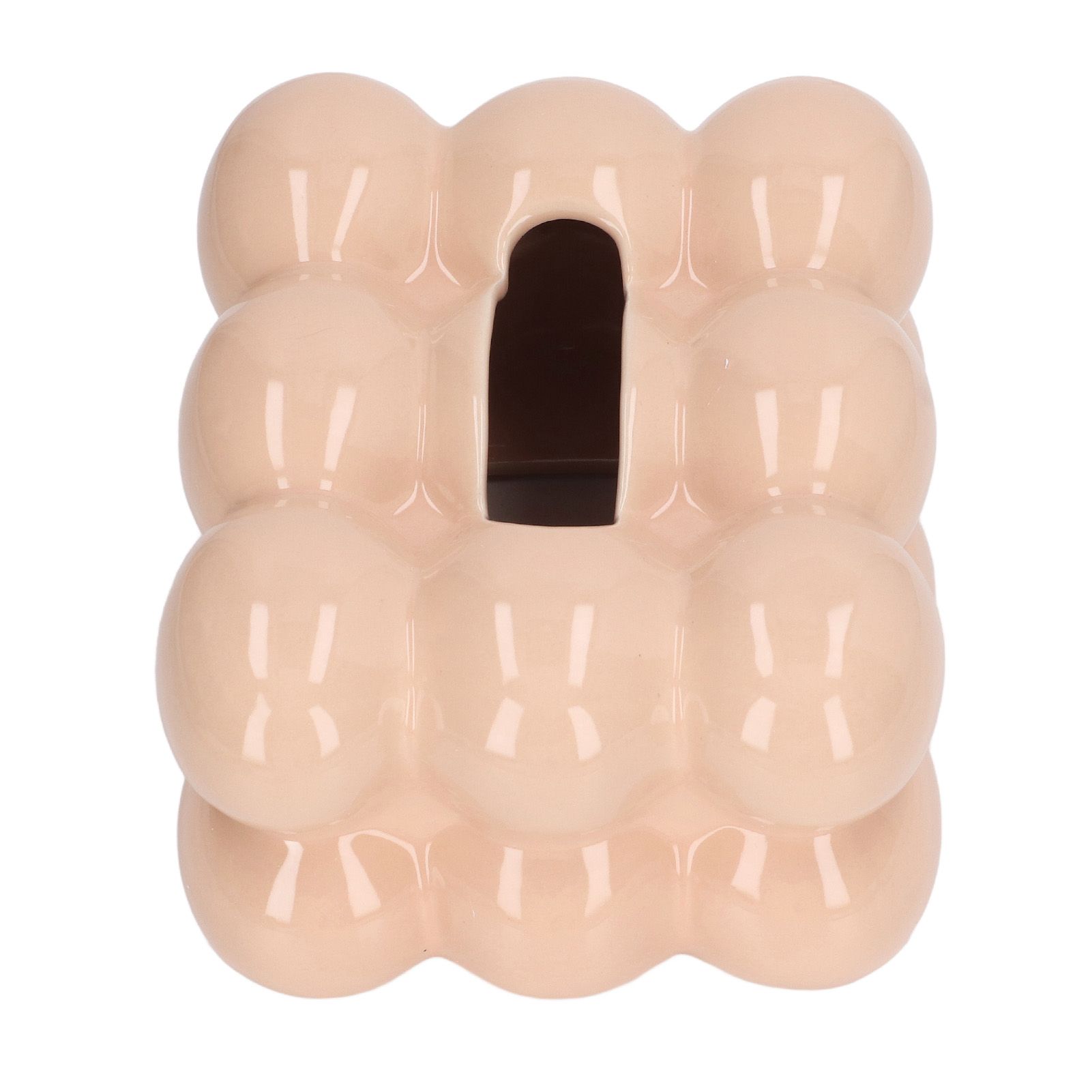 Electroplated Ceramic Tissue Box Case Holder Decorative Elegant Facial Tissue Napkin Dispenser Box Coffee Color โ image 6
