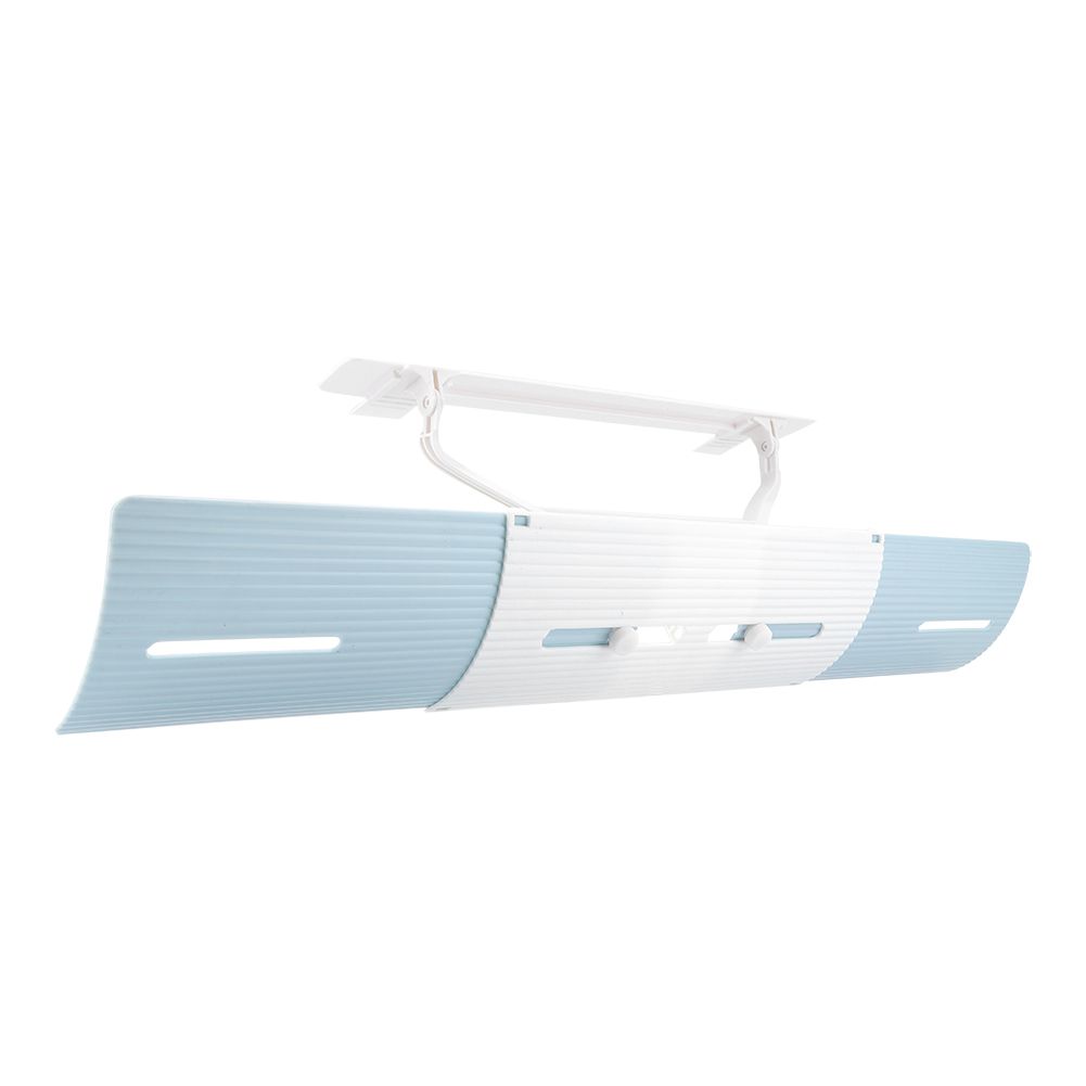 Anti wind Shield Air Conditioning Wind Shield Retractable Windshield Deflector Blue โ image 3