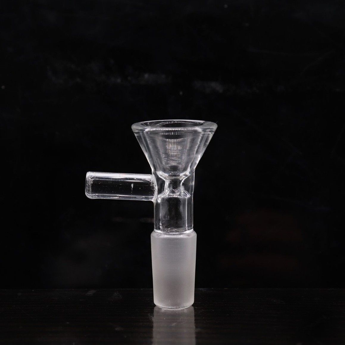 Glass Funnels Funnel with Removable Silicone Base Compact Portable Multipurpose for Labs and Home Kitchen Mini Bowls