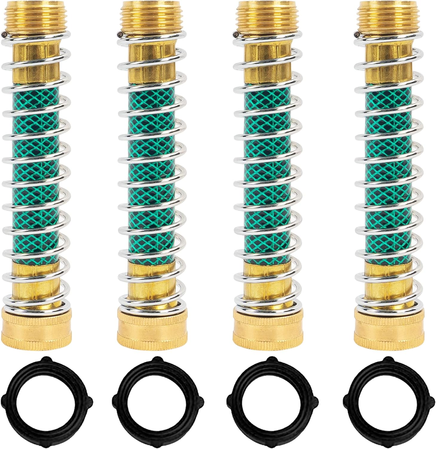 Brass Garden Hose Splitter (4 Way) + Garden Hose Protector โ image 6