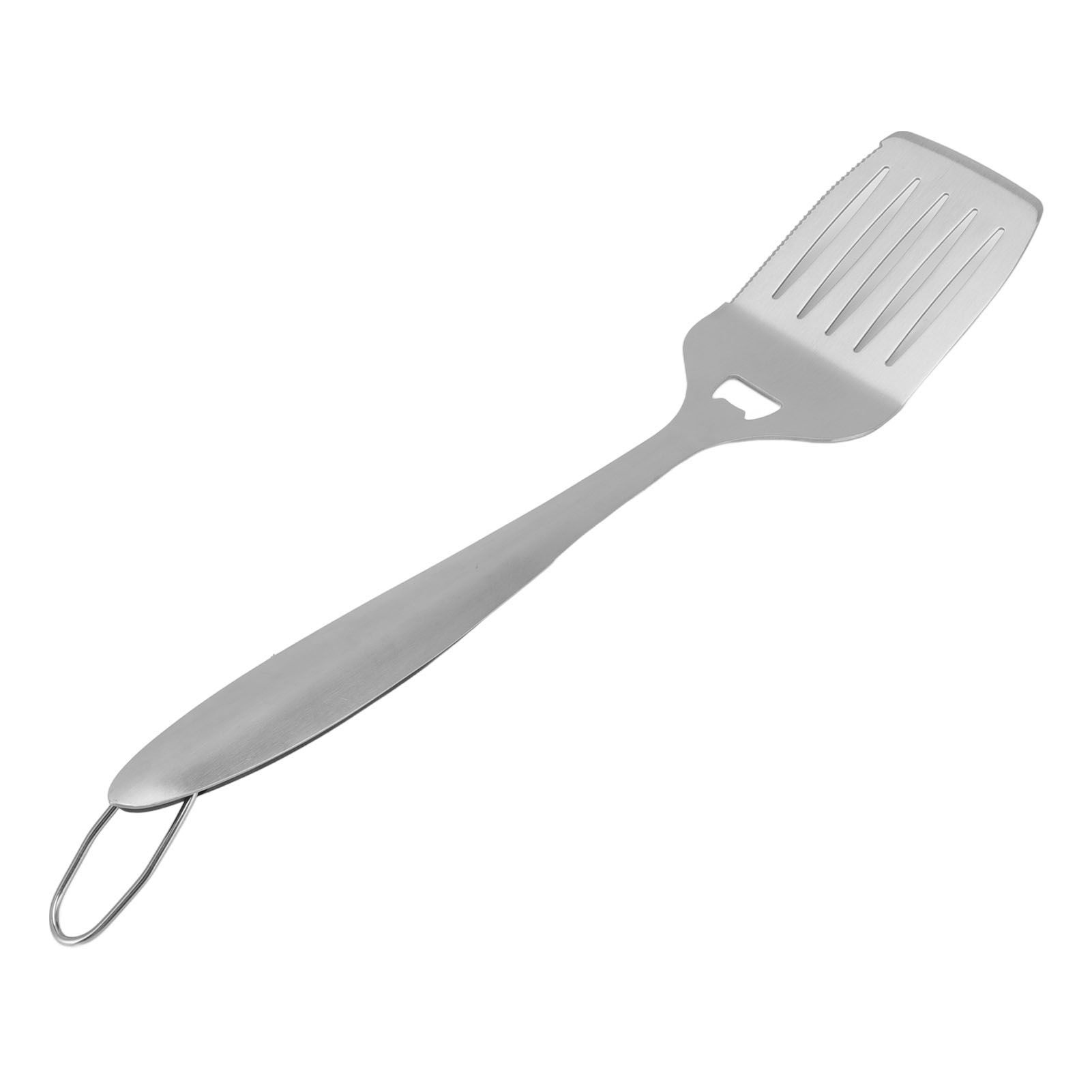 45cm Stainless Steel Spatula Outdoors BBQ Spatula Nonstick Stainless Steel Cooking Spatulas with Long Handle for Cuisine โ image 2