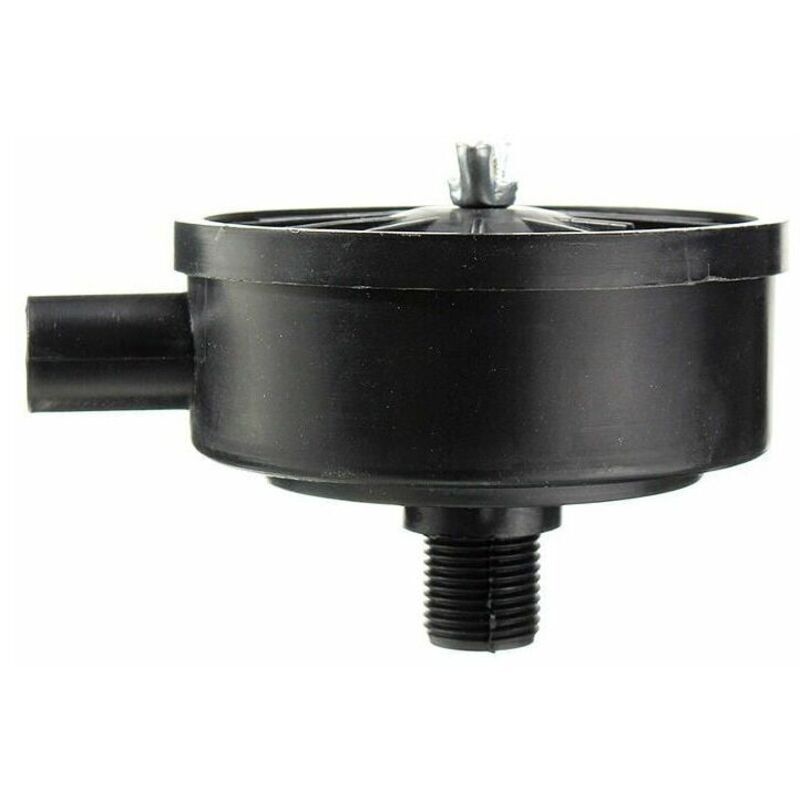 Air Filter Compressor Filtration Silencer 20mm Male Connector Black, DEBUNS โ image 3
