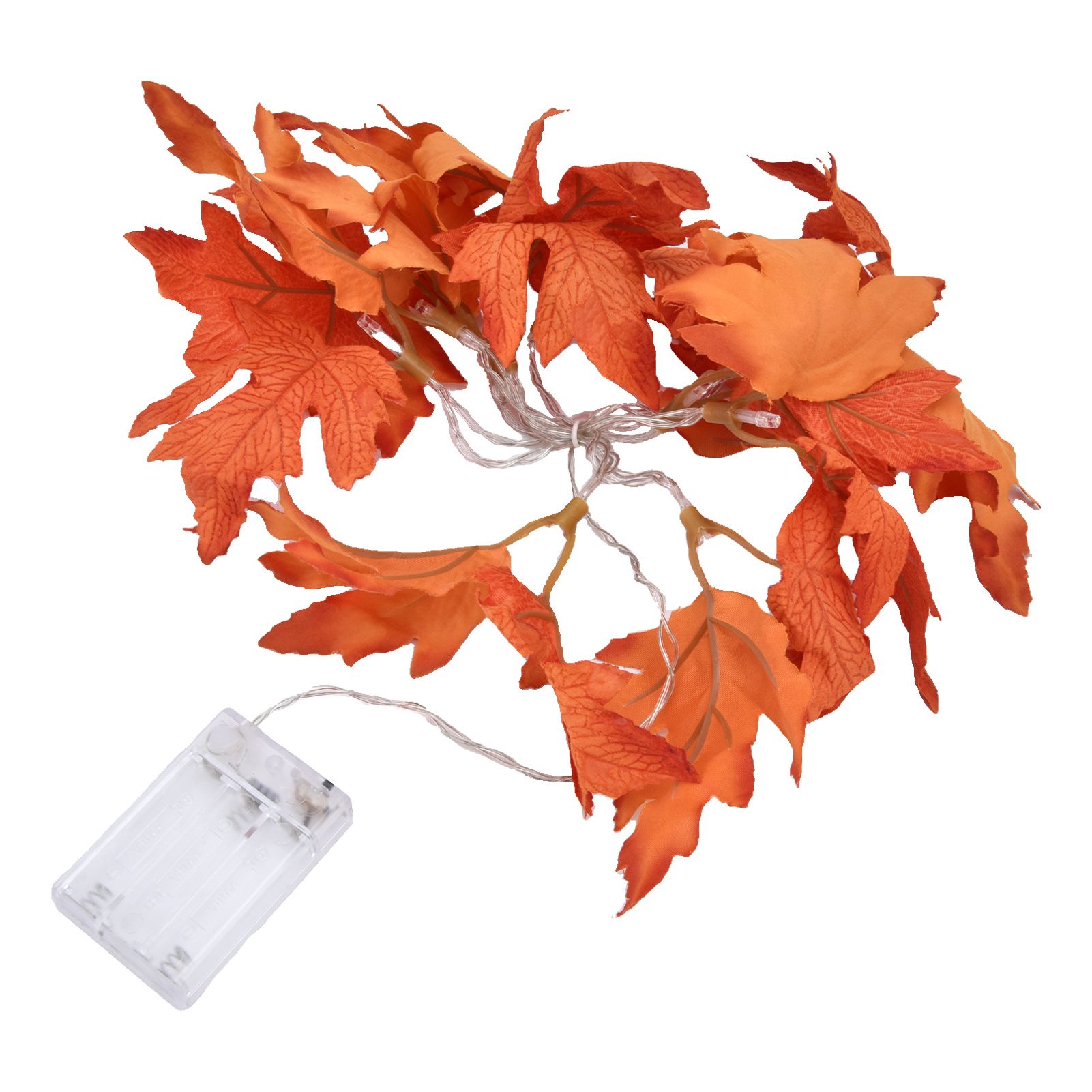 10LED Maple Leaves String Light LED Decorative String Light for Home Holiday Indoor Decor — image 5